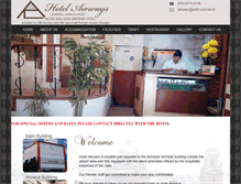 Tablet Screenshot of hotelairways.com